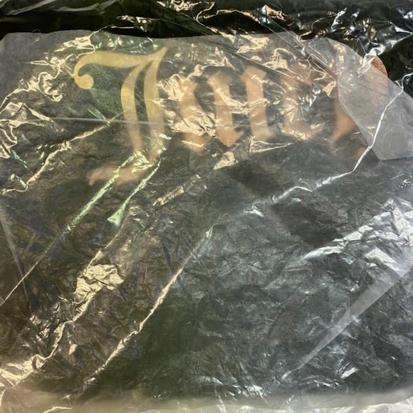 NWT Juicy Couture Contrast Logo Black Swimsuit - Picture 8 of 9